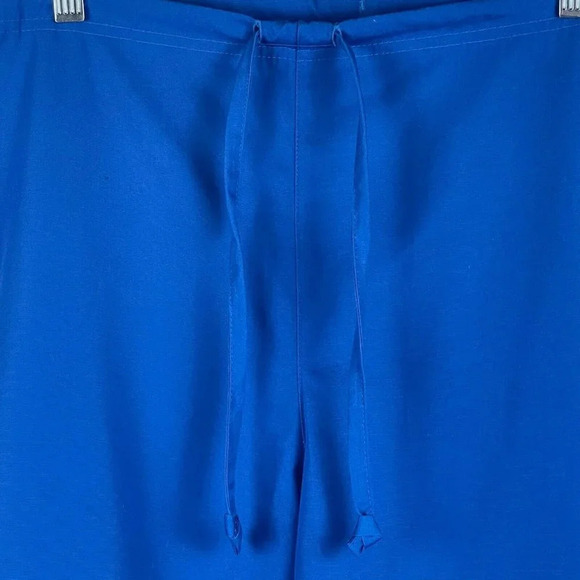 Dickies Pants Men's Sz S/M Petite Scrub Medical Uniform Mid Rise Drawstring Blue - Picture 4 of 8